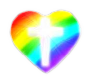 Regenbogenland-Herz